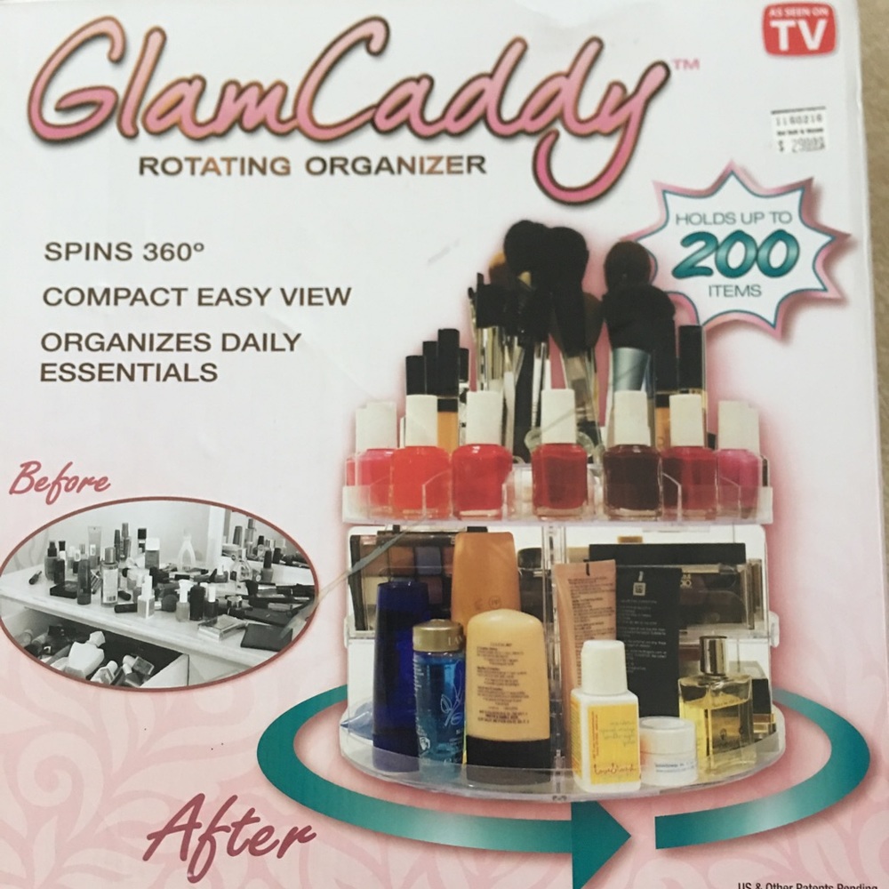 Glam caddy organizer